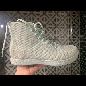 NOBULL high tops glass blue trainers